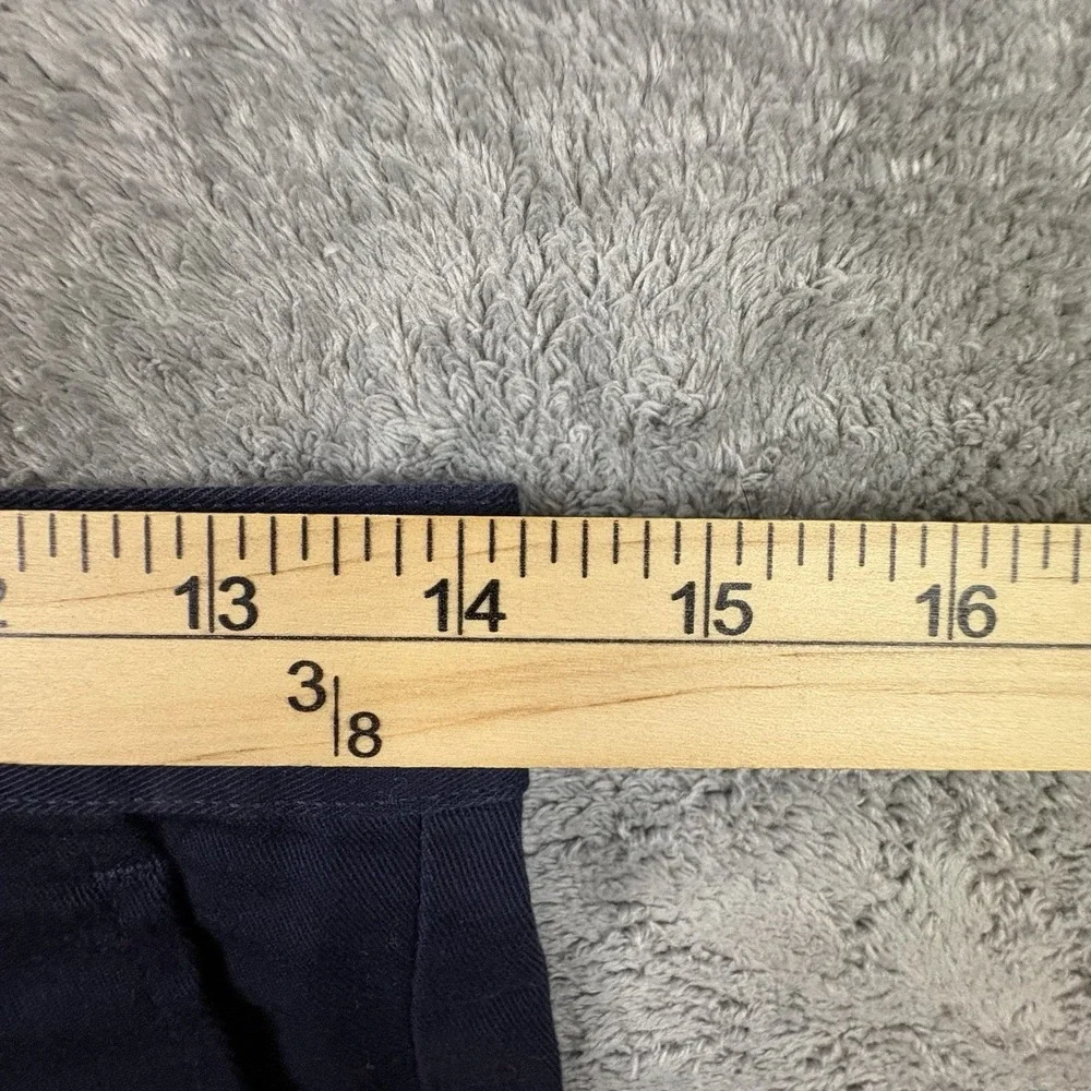 VTG 90s Dockers Boys 14 (28.5x28.5) Navy Pleated Chino Pants SEE DESC
